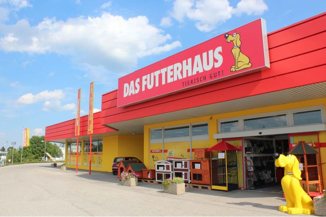 Магазин DAS FUTTERHAUS, 
Австрия,гр.Нойкирхен